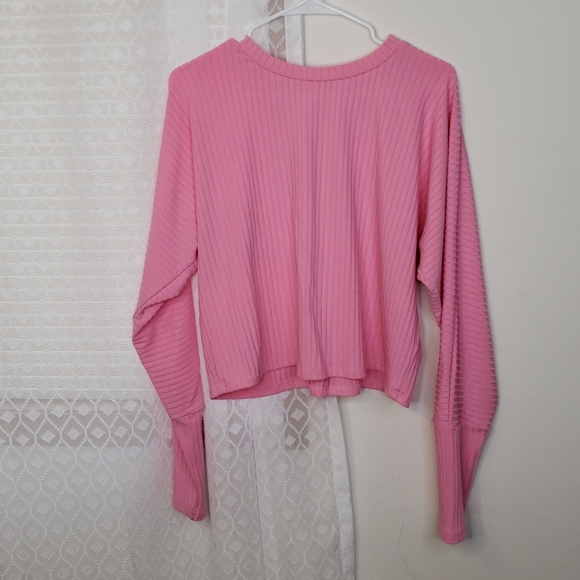 Pink Ribbed 2pc Set - Picture 3 of 5